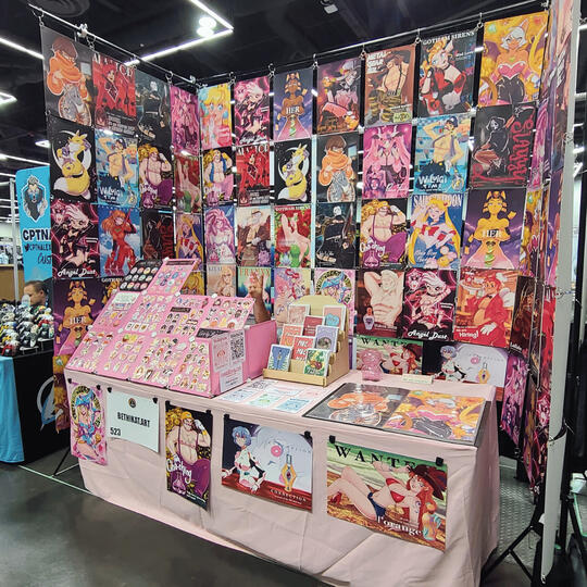 6x2 Artist Alley Display